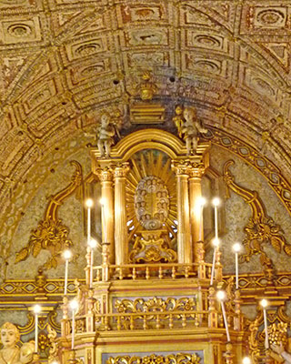 Tabernacle in the Basilica of Bom Jesus